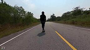 My First Raw Run Video In Thailand With Asian Teen