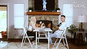 Tan Teen Deepthroats Long Dick!