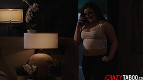 Horny big tits teen Leana Lovings enjoys roleplay 😍