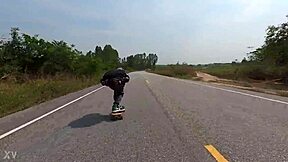 My First Raw Run Video In Thailand With Asian Teen