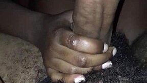 Young Black Teen 18+ Deepthroat Sloppy Head