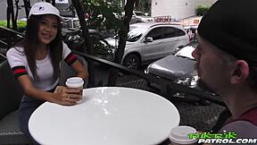 Fresh fun teen 18+ day lay takes big cock with blowjob and cumshot!