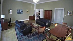 Skinny Babe Erica Black Becomes Slut for Cash