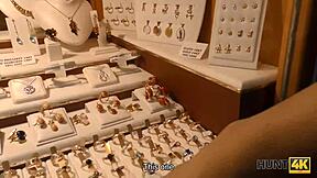 Skinny Babe Erica Black Becomes Slut for Cash