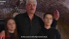 Two cuties are dominated by the holy master in kinky bdsm