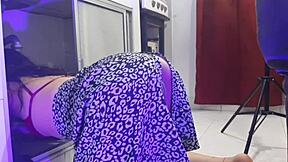 Stuck In Pantry, Big Ass Fucked!