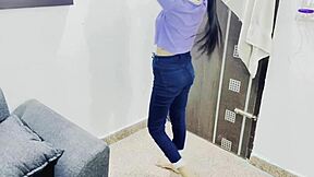 Does The Sexy Indian Teen Pornstar Ride Her Tight Pussy To Amazing Orgasm?