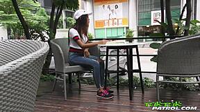 Fresh fun teen 18+ day lay takes big cock with blowjob and cumshot!