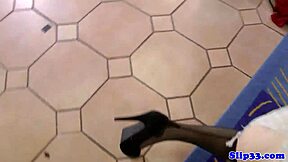 busty teen and milf share old man's dick