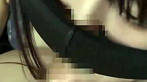 Amateur girl gives sloppy blowjob 😍