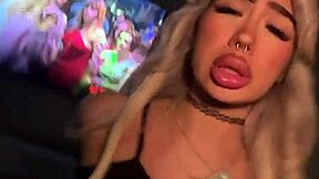 Sister's best friend luna luxe blows bubbles in household fantasy 😘