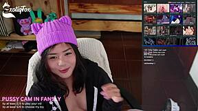 livestream gooning with my followers exotiqfox live gooning and edging