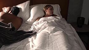 Naughty stepson sneaks in for secret fuck 😏