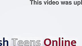 Can A 19-Year-Old Teen 18+ Handle This Big Black Cock Handjob?