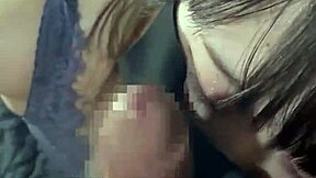 Amateur girl gives sloppy blowjob 😍