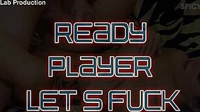 gorgeous cosplay couple fucks till game over