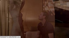 Daphne Dare gets leashed and fucked in hotel 😈