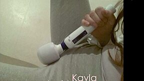 Wet diaper girl Kayla slideshow with lover intensely