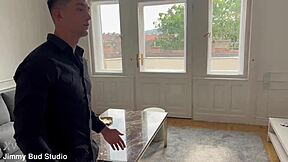 Lilly Blossom in crazy hard sex and domination, face fucking with monster cock.