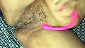 Desi Indian Alisha Bhabhi Enjoys Juicy Toys And Dildo