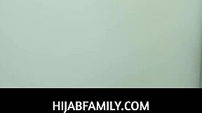 veronica valentine cleans peter green's cock in hijab family premium