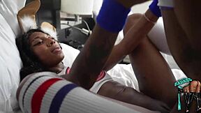 Watch these step sisters worship each other's asses in BDSM play