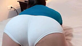 Stepmother Makes Bed While Giving Pro Blowjobs And Licking Balls