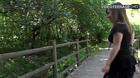 lucie with big boobs does first porn casting