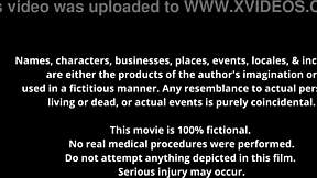 freshman gets mandatory hitachi orgasm from doctor yasmine woods