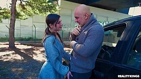 Teen gets anal licked and masturbated in tattooed athletic scene