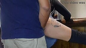 blonde teen bends for big dick creampie