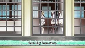 処女ブリュンヒルデが大きな胸のアナルファックと中出しフェラを受ける