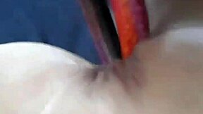 Amateur teen masturbates with dildo and fingers