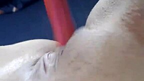 Amateur teen masturbates with dildo and fingers