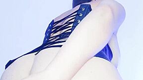 Slutty latina colombian stepmom seduces stepson with giant cameltoe masturbation