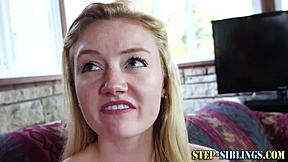 Forbidden Lesbian Stepcousins Lick Pussy