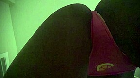 Watch this petite ebony teen twerk her ass?