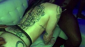 She wanted her holes destroyed by multiple BBC cocks