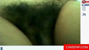 Teen Engages In Sexy Webcam Masturbation.