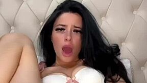 amateur feels horny solo pleasure