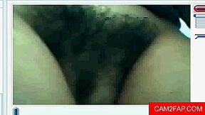 Teen Engages In Sexy Webcam Masturbation.