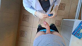 Young Russian Doctor Gives Blowjob At Hospital Appointment In Asmr Pov