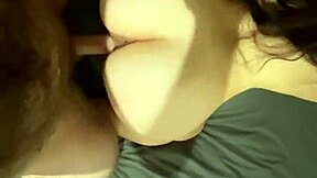 Young Latina with Huge Fat Ass Receives Creamy Backshots in Homemade Sensual Sex Scene.