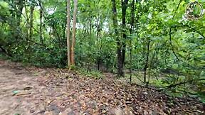 Amateur thai villagers have sex in the forest public 4k 18