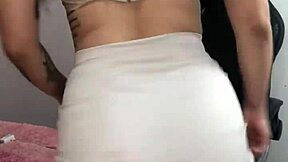 beautiful young latina with big tits showcases her best assets in softcore solo