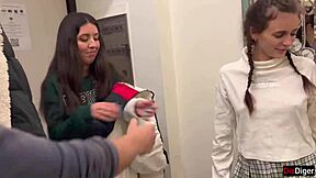 Public Pickup Leads To Rough Foursome Creampie