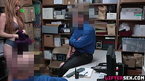 clothes ripped in shop strip search unleashes hardcore encounter 😱