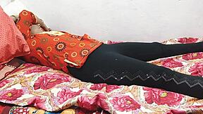 sexy ebony teen takes white cock