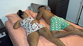 sharing bed with brazilian milf stepmom leyne rodriguez in roleplay