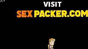 Skinny Ebony Latina Takes Anal and Ass to Mouth Facial